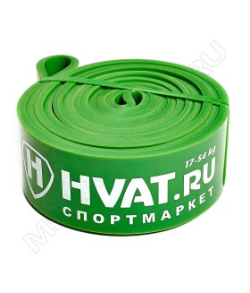 Резиновая петля HVAT зеленая 17-54 кг