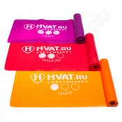 Набор для фитнеса HVAT Латексная лента