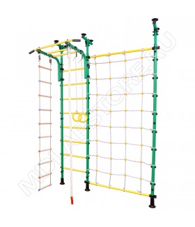 Шведская стенка MDL враспор детская зеленая VR-D-Z-107.000.000-1234